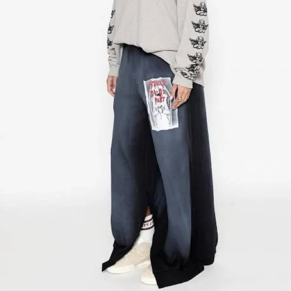 Boys Lie - Til Death Do Us Part - Coord Hoodie & Joggers Black - Size M/L & L - Picture 2 of 14